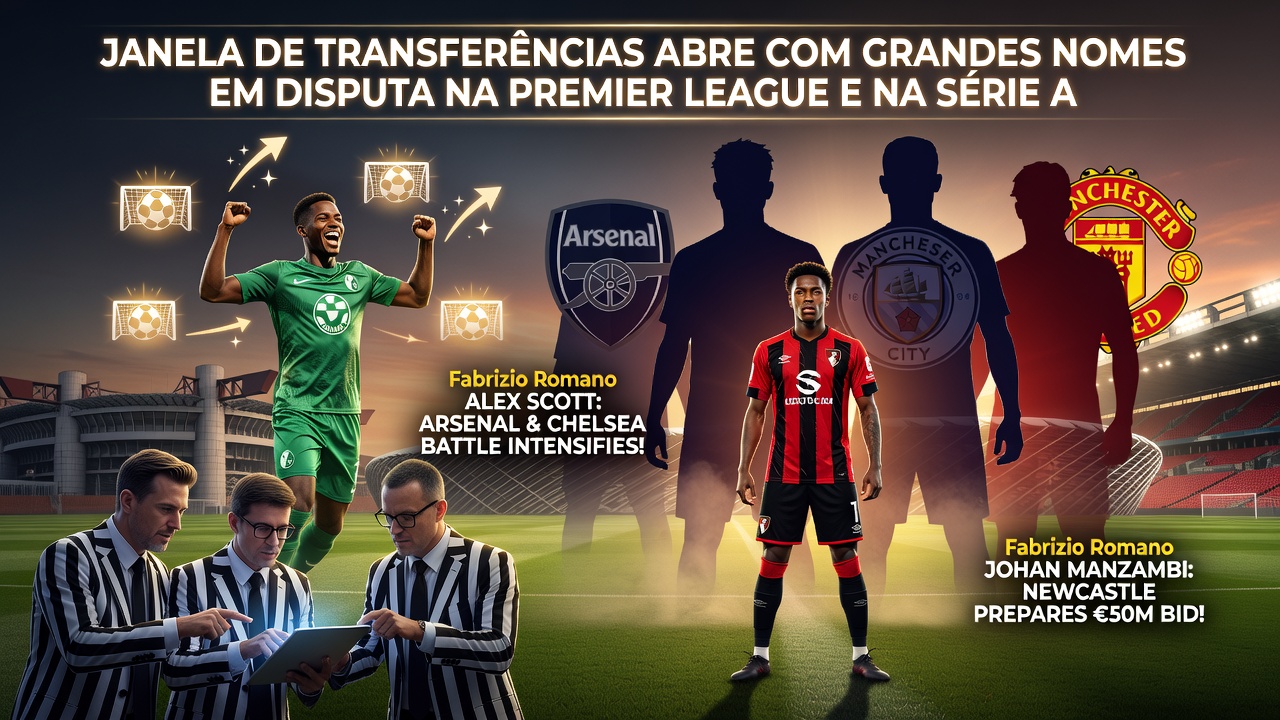 Janela de transferências abre com grandes nomes em disputa na Premier League e na Série A