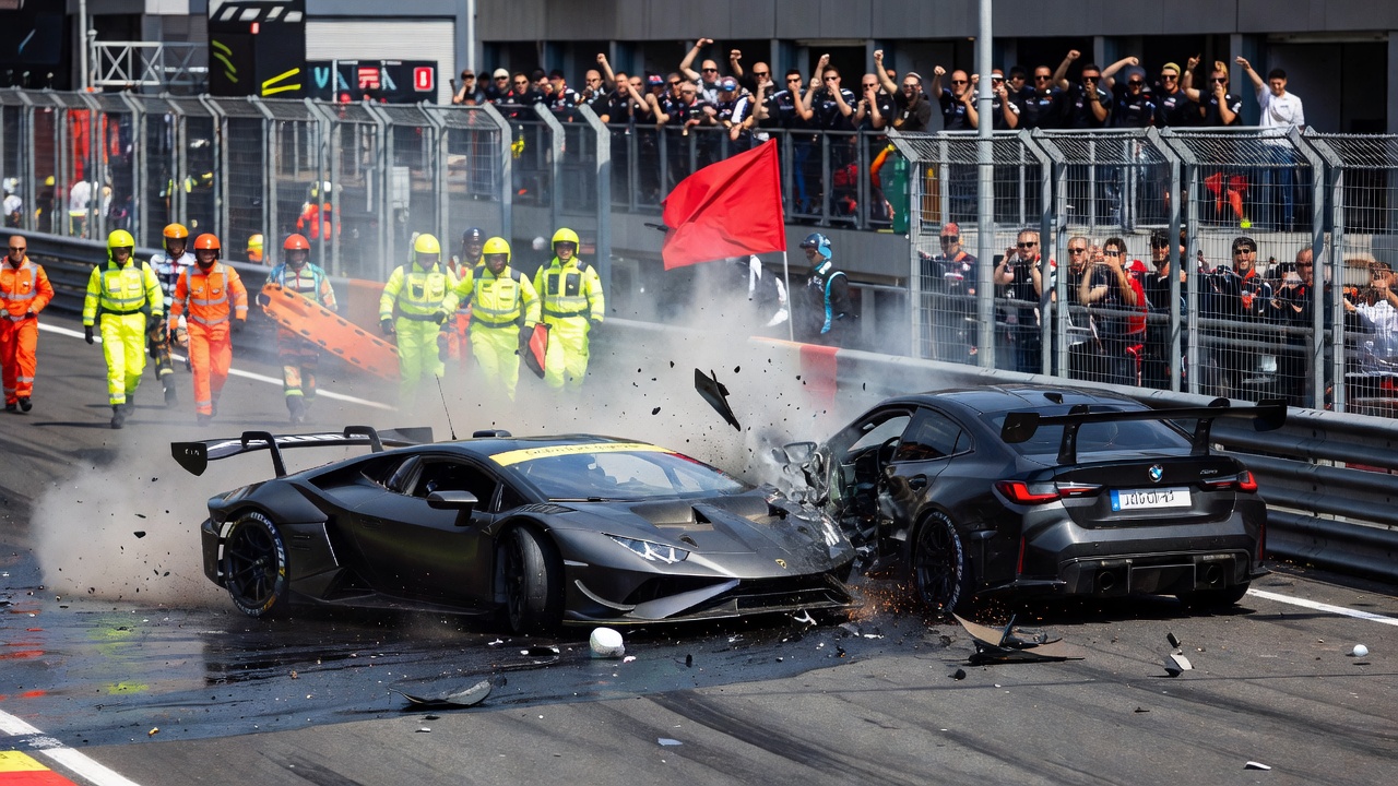 Maximilian Paul fratura a perna esquerda após grave acidente no DTM em Norisring
