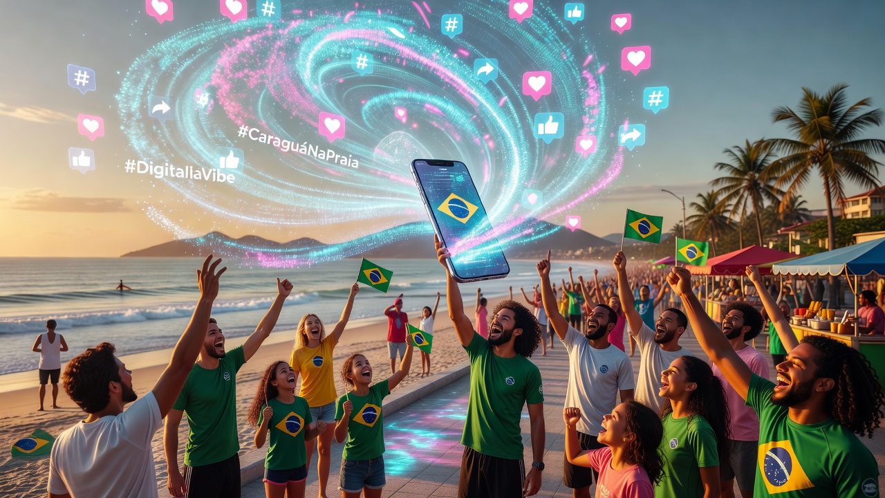 Meme "Farmar Aura" Ganha Vida em Competição Inédita no Litoral Paulista