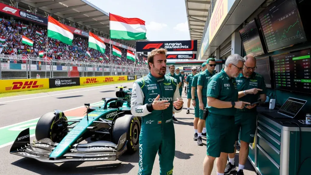 Alonso Descarta Mudança de Postura Antes de Pacote na Hungria
